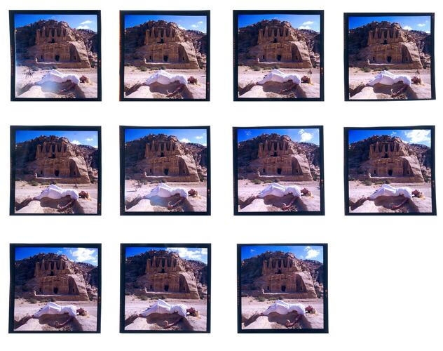 NP_NP07G3_Petra1984_008: Petra, Jordan, French Vogue 1984