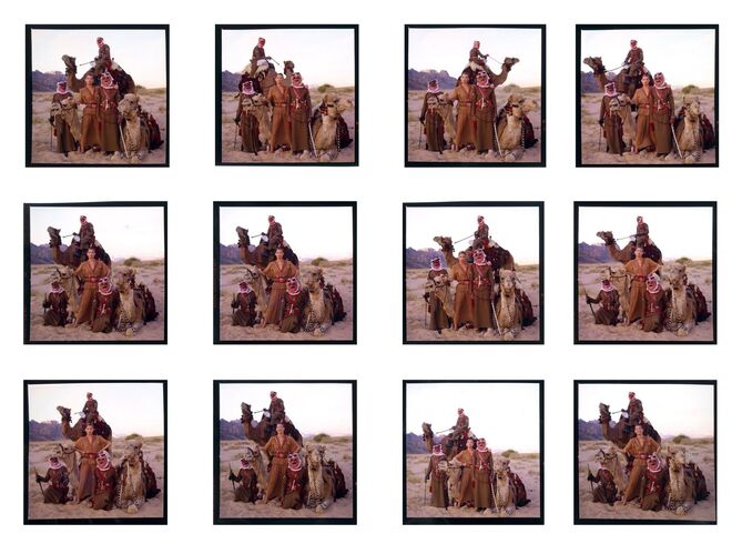NP_NP07G3_Petra1984_015: Petra, Jordan, French Vogue 1984