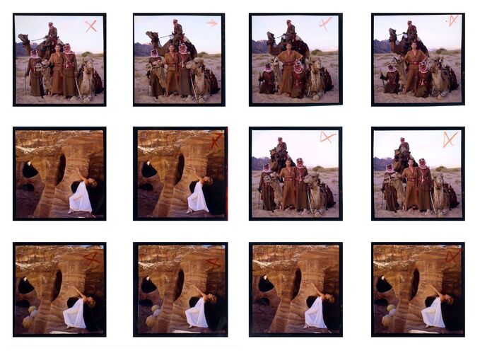 NP_NP07G3_Petra1984_016: Petra, Jordan, French Vogue 1984