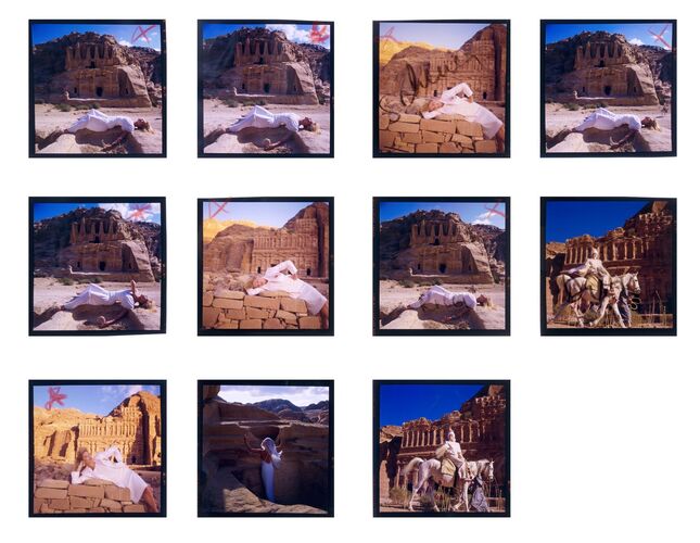 NP_NP07G3_Petra1984_018: Petra, Jordan, French Vogue 1984