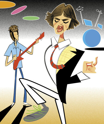 RR_ROS001: Mick Jagger & Keith Richards