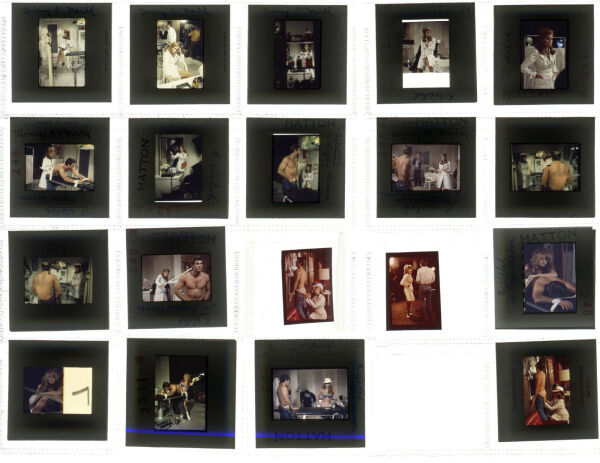 Raquel Welch And Roger Herren Contact Sheet Raquel Contact Iconic Licensing