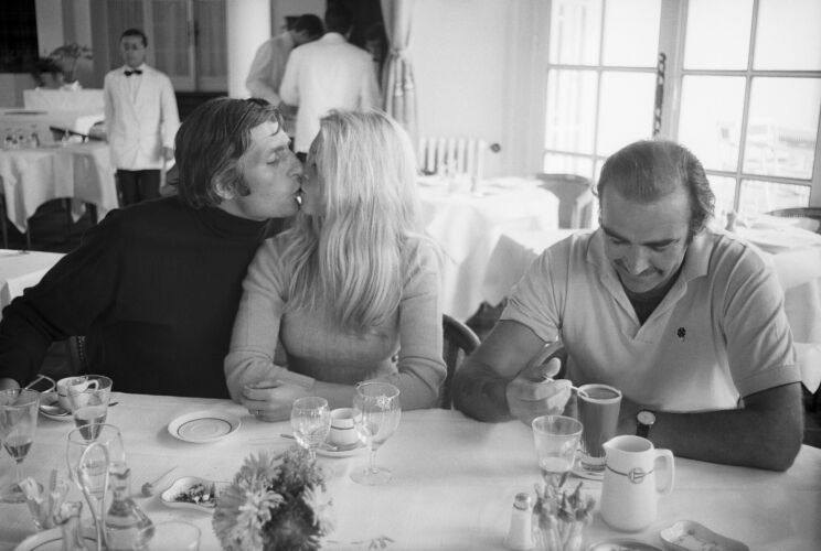 TON_BB197: Gunter Sachs, Brigitte Bardot and Sean Connery