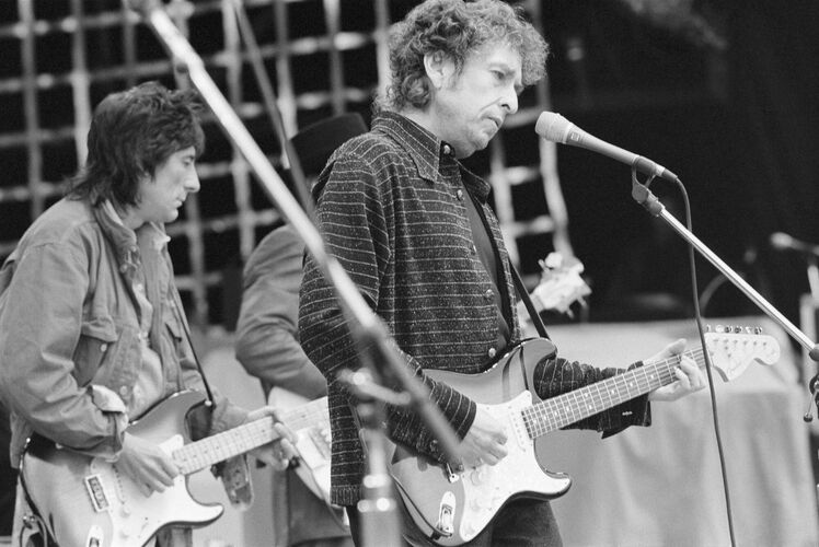 TON_BDN009: Bob Dylan and Ronnie Wood
