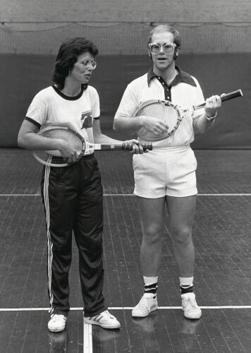 TON_BJKinEJ250: Billie Jean King and Elton John