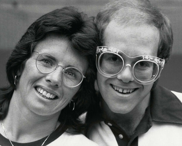 TON_BJKinEJ251: Billie Jean King and Elton John 