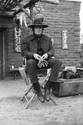 TON_CE021: Eastwood Relaxing On Set