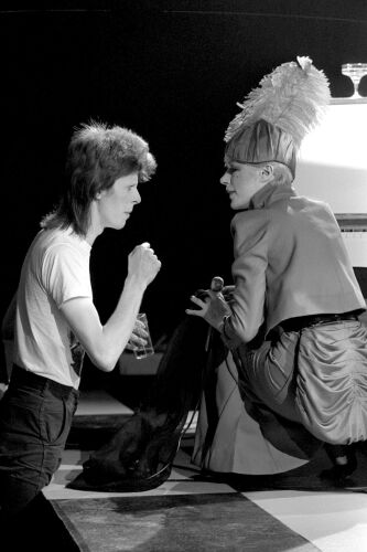 TON_DB397: David Bowie & Marianne Faithfull