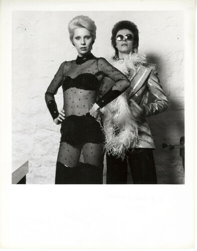 TON_DB526: Angie and David Bowie, 1974 - Vintage Print