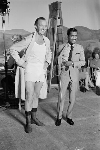 TON_DN010: David Niven and Sammy Davis Jr