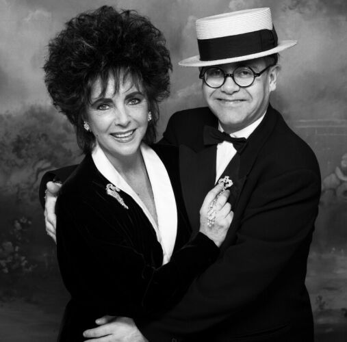 TON_EJ092: Elton John and Elizabeth Taylor