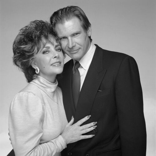 TON_ET075: Elizabeth Taylor and Harrison Ford