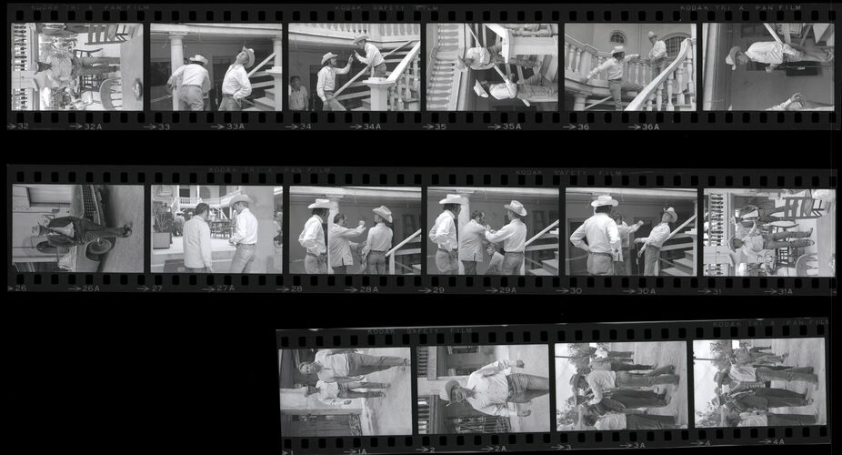 TON_Eastwood_Marvin_Newman_contact_015: Lee Marvin and Paul Newman