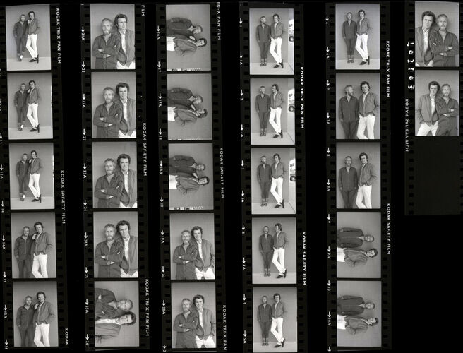 TON_Eastwood_Marvin_Newman_contact_022: Paul Newman and Clint Eastwood