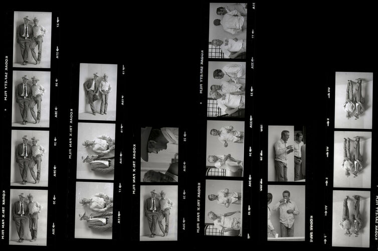 TON_Eastwood_Marvin_Newman_contact_026: Lee Marvin and Paul Newman