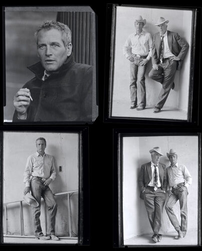 TON_Eastwood_Marvin_Newman_contact_027: Lee Marvin and Paul Newman
