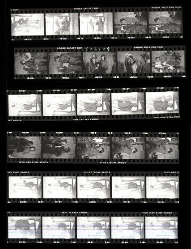 TON_Eastwood_Marvin_Newman_contact_044: Paul Newman, Ava Gardner & Jacqueline Bisset