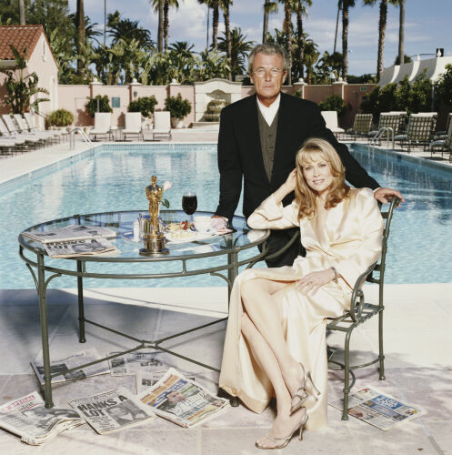 TON_FD016: Faye Dunaway and Terry O'Neill