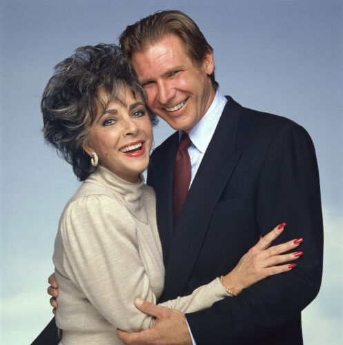 TON_HFinET072: Elizabeth Taylor and Harrison Ford