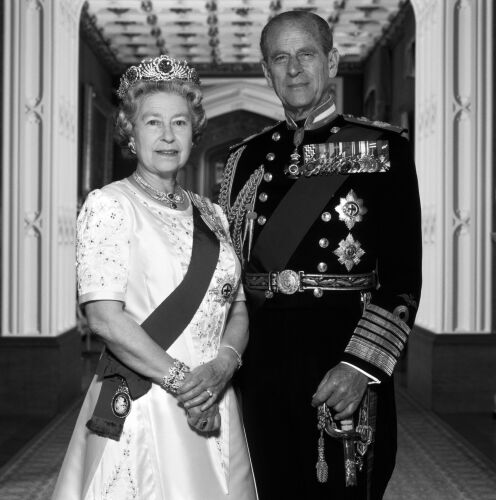 TON_HMQ006: HM Queen Elizabeth II and HRH Prince Philip