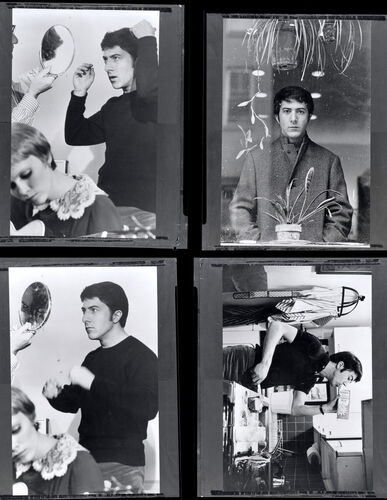 TON_H_Contact_003: Dustin Hoffman and Mia Farrow