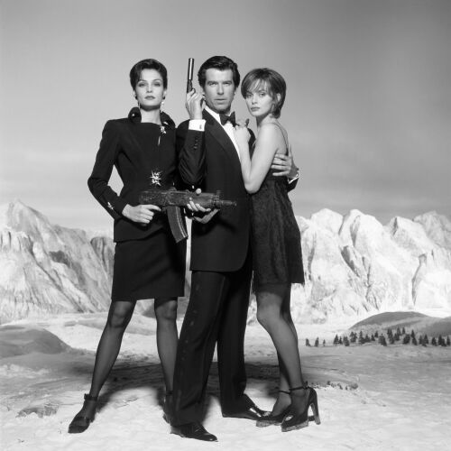 TON_JB078: Pierce Brosnan, Izabella Scorupco and Framke Janssen