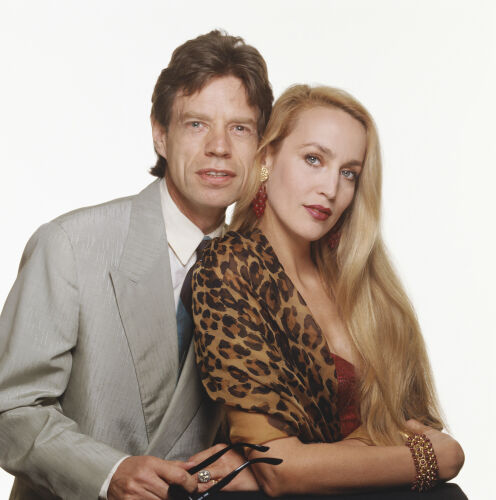 TON_JHinRS287: Jerry Hall and Mick Jagger