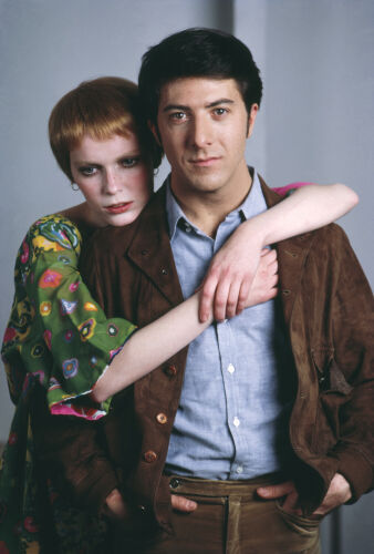 TON_MIF007: Mia Farrow and Dustin Hoffman