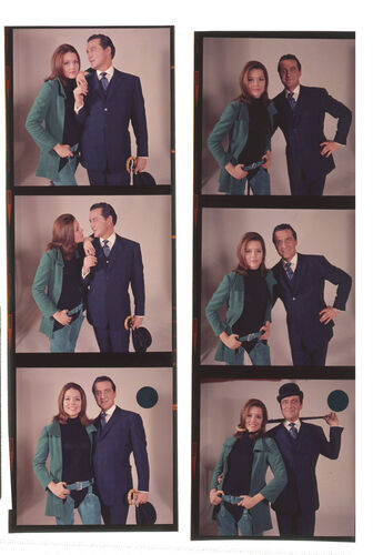 TON_M_Contact_141: Diana Rigg and Patrick Macnee
