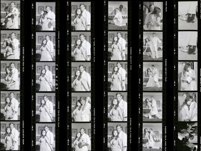 TON_Moore_Contact_021: Roger Moore and Madeline Smith