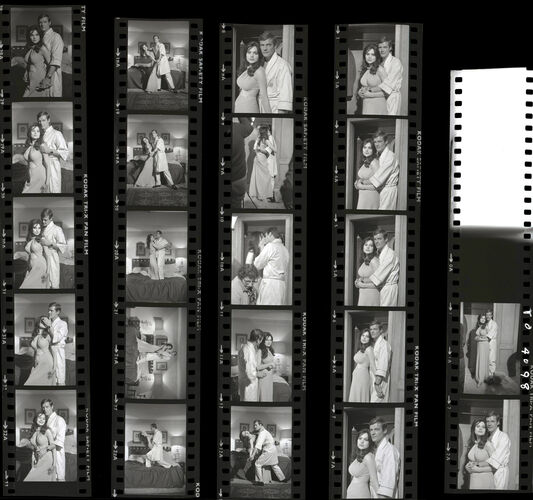 TON_Moore_Contact_028: Roger Moore and Madeline Smith