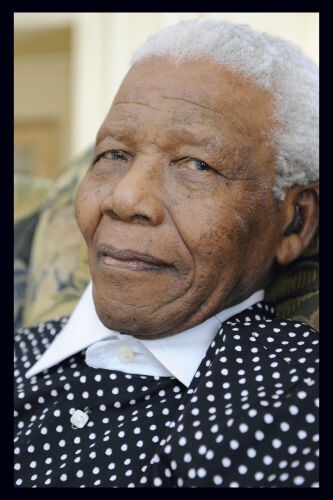 TON_NM018: Former South African President Nelson Mandela, 2008.