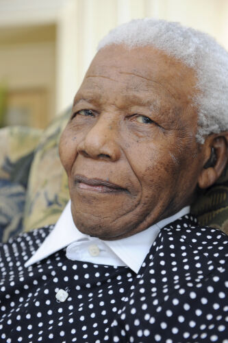 TON_NM020: Former South African President Nelson Mandela, 2008.