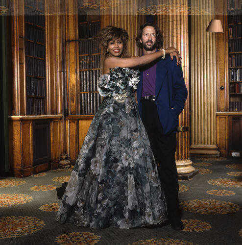 TON_RG017: Tina Turner and Eric Clapton