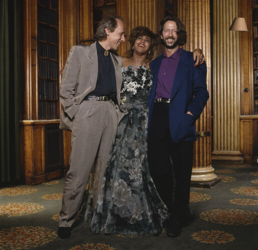 TON_RG018: Mark Knopfler, Tina Turner and Eric Clapton