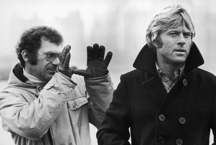 TON_ROR011: Robert Redford and Sydney Pollack