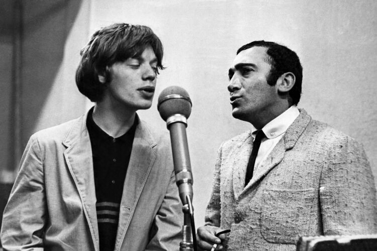 TON_RS093: Mick Jagger and Lionel Bart