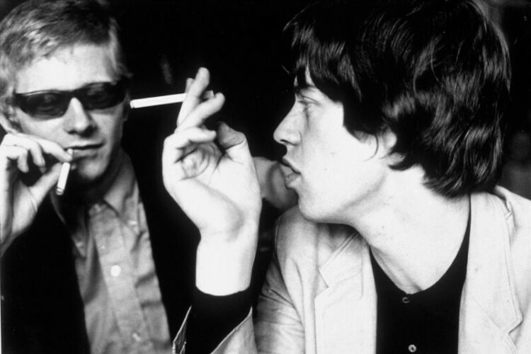 TON_RS150: Andrew Loog Oldham and Mick Jagger