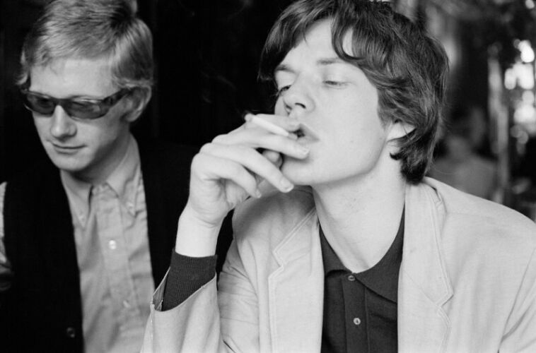 TON_RS269: Andrew Loog Oldham and Mick Jagger