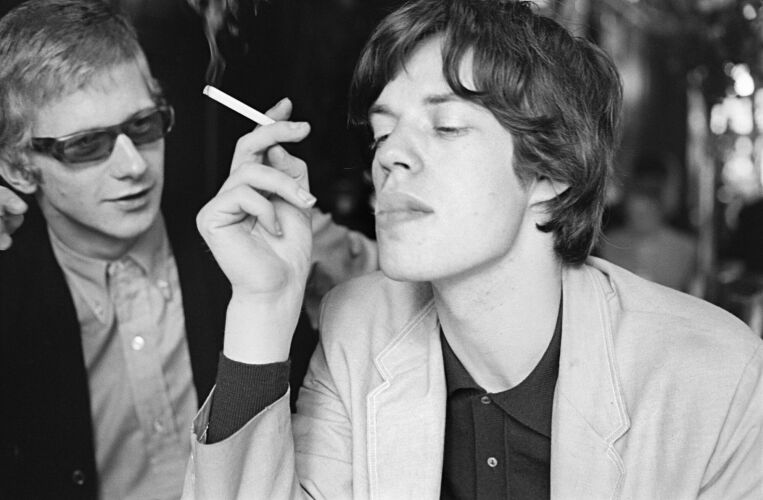 TON_RS270: Andrew Loog Oldham and Mick Jagger