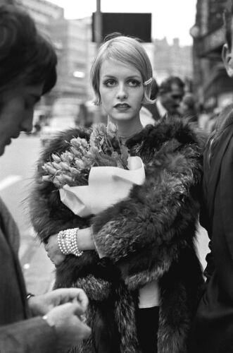 TON_TWI006: Twiggy with flowers