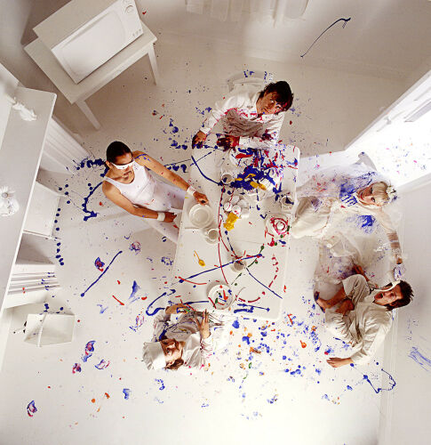 TOURISTS Reality Effect cover outake web: The Tourists