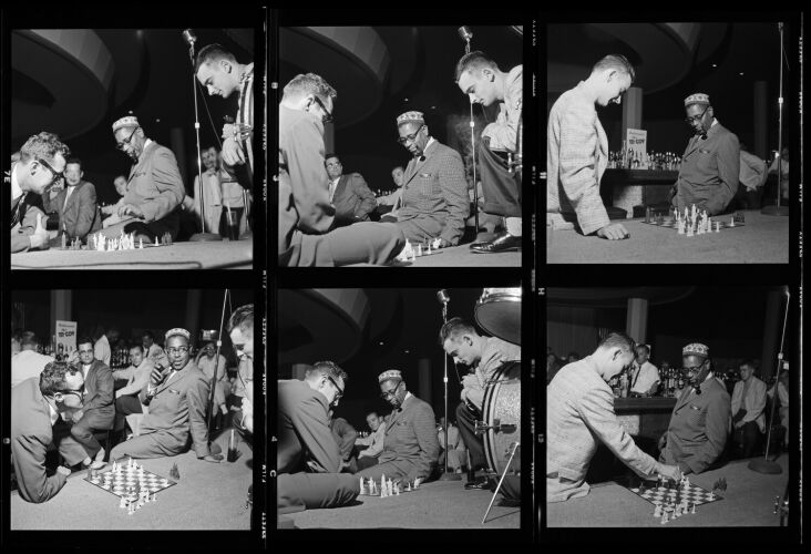 TW_DG028: Dizzy Gillespie and Gene Lees play chess together
