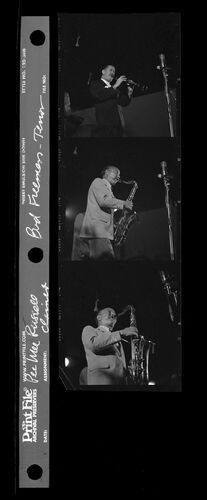 TW_Pee Wee Russell and Bud Freeman: Pee Wee Russell and Bud Freeman