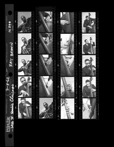 TW_Ray Brown_M390: Ray Brown, 'How to play double bass'