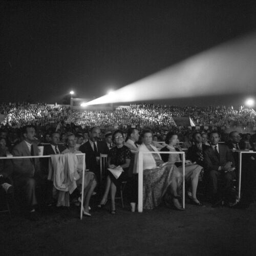 TW_SK004: Audience at Newport Jazz Festival