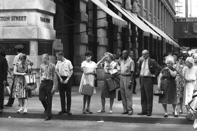 TW_SLC018: Chicago street life, 1950s