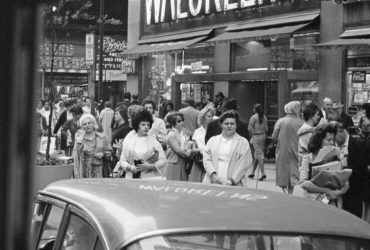 TW_SLC020: Chicago street life, 1950s