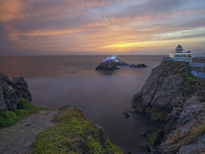 TZ_LNDS010: Seal Rocks and Camera Obscura, San Francisco